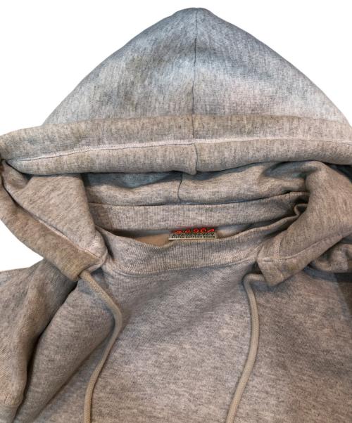 cease（シーズ）cease (シーズ) 後付けパーカー グレー サイズ:Mの古着・服飾アイテム