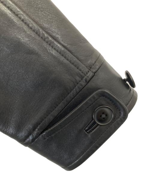 COMOLI（コモリ）COMOLI (コモリ) シープスキンライダージャケット　S03-04002 ブラック サイズ:3の古着・服飾アイテム