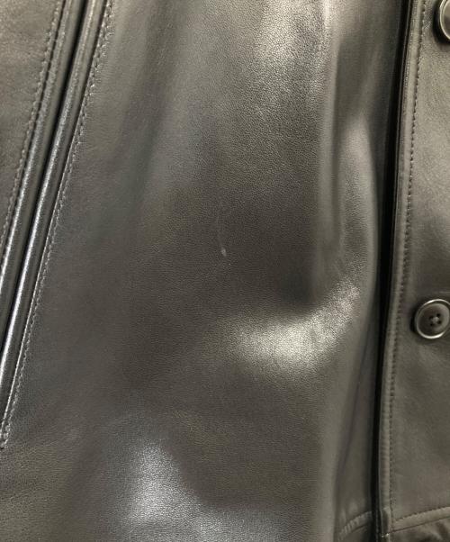 COMOLI（コモリ）COMOLI (コモリ) シープスキンライダージャケット　S03-04002 ブラック サイズ:3の古着・服飾アイテム