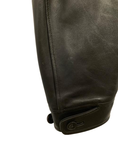 COMOLI（コモリ）COMOLI (コモリ) シープスキンライダージャケット　S03-04002 ブラック サイズ:3の古着・服飾アイテム