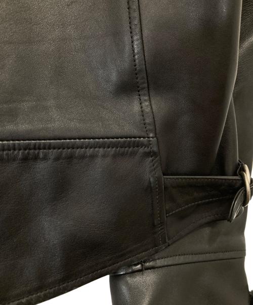 COMOLI（コモリ）COMOLI (コモリ) シープスキンライダージャケット　S03-04002 ブラック サイズ:3の古着・服飾アイテム