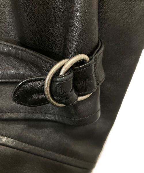 COMOLI（コモリ）COMOLI (コモリ) シープスキンライダージャケット　S03-04002 ブラック サイズ:3の古着・服飾アイテム