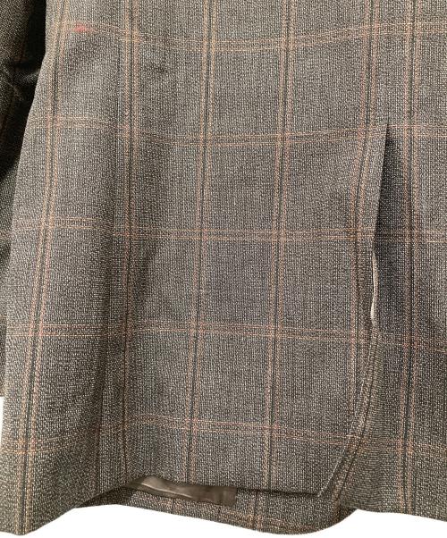 AURALEE（オーラリー）AURALEE (オーラリー) BLUEFACED WOOL CHECK JACKET　ブルーフェイストウールチェックジャケット ブラウン サイズ:4の古着・服飾アイテム