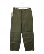 CIOTAシオタ）の古着「コットンモールスキンチノ パンツ EDIFICE 別注　PTLME-102M」｜オリーブ