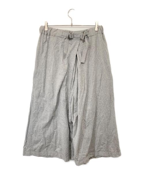 GROUND Y（グラウンドワイ）GROUND Y (グラウンドワイ) GYハカマtype1ハーフパンツ　GW-P11-011 グレー サイズ:3の古着・服飾アイテム