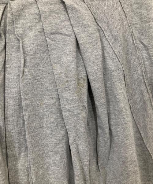 GROUND Y（グラウンドワイ）GROUND Y (グラウンドワイ) GYハカマtype1ハーフパンツ　GW-P11-011 グレー サイズ:3の古着・服飾アイテム