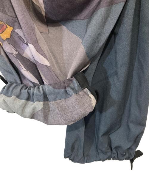 GROUND Y（グラウンドワイ）GROUND Y (グラウンドワイ) EVANGELION (エヴァンゲリオン) 零号機 サルエルパンツ　GU-P30-101 ブラック サイズ:3の古着・服飾アイテム