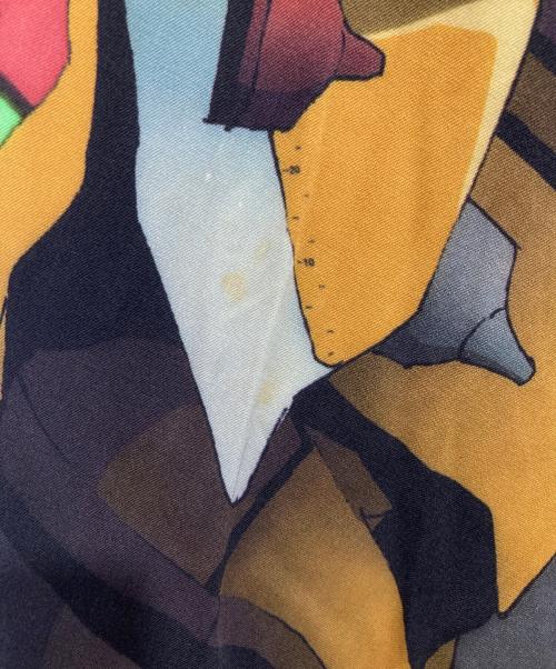 GROUND Y（グラウンドワイ）GROUND Y (グラウンドワイ) EVANGELION (エヴァンゲリオン) 零号機 サルエルパンツ　GU-P30-101 ブラック サイズ:3の古着・服飾アイテム