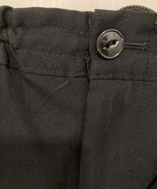 GROUND Y（グラウンドワイ）GROUND Y (グラウンドワイ) グラウンドワイ ギャバジン サマーウール ラップパンツ　GU-P06-100 ブラック サイズ:2の古着・服飾アイテム