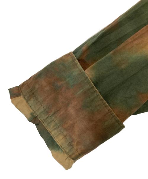 GROUND Y（グラウンドワイ）GROUND Y (グラウンドワイ) カモフラ チャイナシャツ　GO-B01-006 グリーン サイズ:3の古着・服飾アイテム