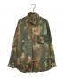 GROUND Y（グラウンドワイ）の古着「カモフラ チャイナシャツ　GO-B01-006」｜グリーン