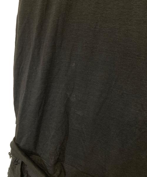 Y's（ワイズ）Y's (ワイズ) レイヤードヤンピース　YX-D07-816 ブラック サイズ:2の古着・服飾アイテム