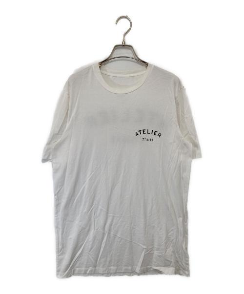 Maison Margiela（メゾンマルジェラ）Maison Margiela (メゾンマルジェラ) ATELIER TSHIRT　アトリエティーシャツ　S30GC0639 ホワイト サイズ:50の古着・服飾アイテム