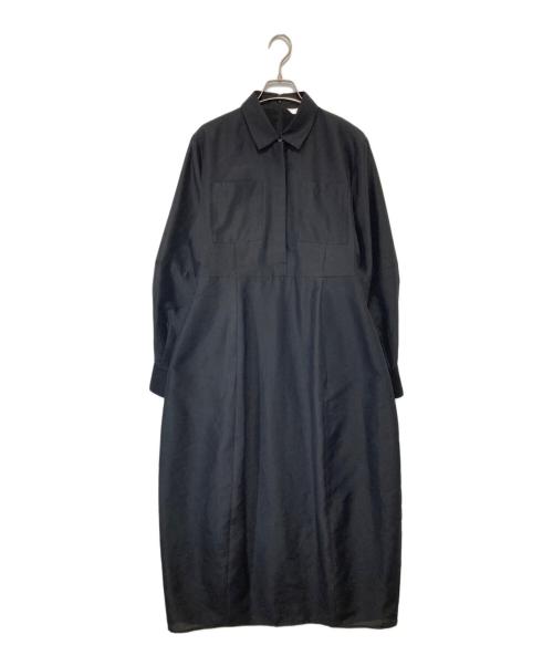 CLANE（クラネ）CLANE (クラネ) FLUFFY SHEER SHAPE ONEPIECE ブラック サイズ:2の古着・服飾アイテム