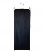 PLEATS PLEASEプリーツプリーズ）の古着「プリーツスカート　PP05-JG001」｜ブラック