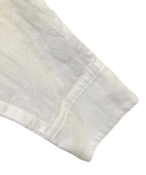 Y's（ワイズ）Y's (ワイズ) COTTON FRONT PLUSH POCKET BLOUS コットンフロントプラッシュポケットブラウス ホワイト サイズ:1の古着・服飾アイテム