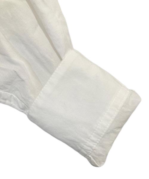 Y's（ワイズ）Y's (ワイズ) COTTON FRONT PLUSH POCKET BLOUS コットンフロントプラッシュポケットブラウス ホワイト サイズ:1の古着・服飾アイテム