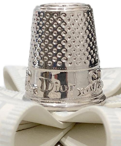 Dior（ディオール）Dior (ディオール) Daisy Key Ring（デイジーキーリング） ホワイトの古着・服飾アイテム