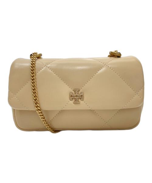 TORY BURCH（トリーバーチ）TORY BURCH (トリーバーチ) kira ダイヤモンドキルトショルダーバッグ ミニ　10009171 ベージュの古着・服飾アイテム