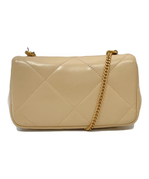 TORY BURCH（トリーバーチ）TORY BURCH (トリーバーチ) kira ダイヤモンドキルトショルダーバッグ ミニ　10009171 ベージュの古着・服飾アイテム