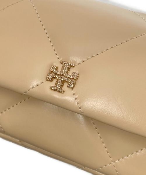 TORY BURCH（トリーバーチ）TORY BURCH (トリーバーチ) kira ダイヤモンドキルトショルダーバッグ ミニ　10009171 ベージュの古着・服飾アイテム