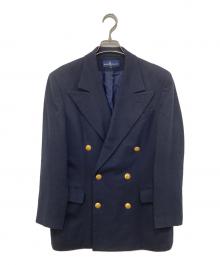 RALPH LAUREN（ラルフローレン）の古着「金ボタン紺ブレ　ダブルブレザー」｜ネイビー