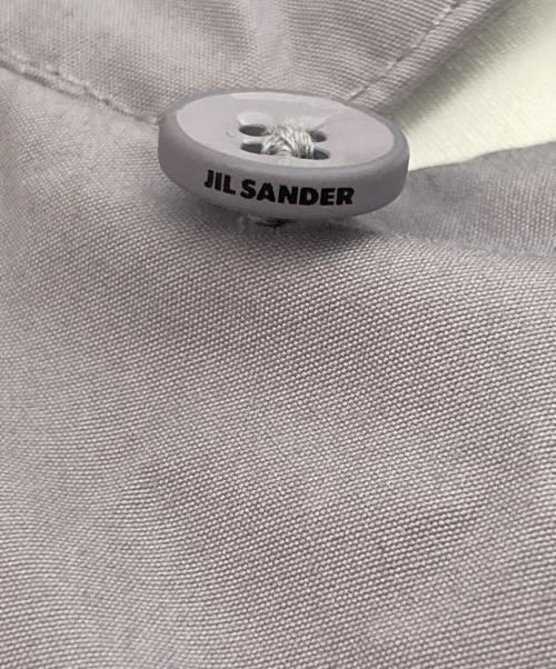 JIL SANDER（ジルサンダー）JIL SANDER (ジルサンダー) 23AW POINTED COLLOR SHIRT POWDER BLUE（ポインテッドカラーシャツ）　J22DL0164 グレー サイズ:39の古着・服飾アイテム
