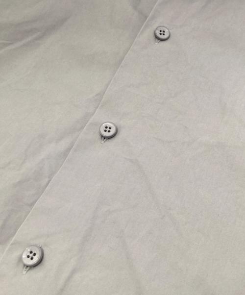 JIL SANDER（ジルサンダー）JIL SANDER (ジルサンダー) 23AW POINTED COLLOR SHIRT POWDER BLUE（ポインテッドカラーシャツ）　J22DL0164 グレー サイズ:39の古着・服飾アイテム