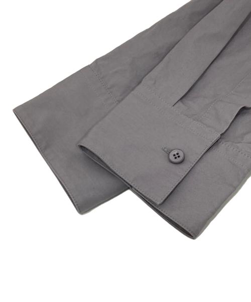 JIL SANDER（ジルサンダー）JIL SANDER (ジルサンダー) 23AW POINTED COLLOR SHIRT POWDER BLUE（ポインテッドカラーシャツ）　J22DL0164 グレー サイズ:39の古着・服飾アイテム