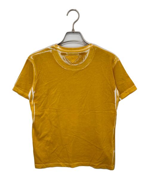 PRADA（プラダ）PRADA (プラダ) 09SS Zodiac Print Short Sleeve Tee（ゾディアック プリント Tシャツ）C1696 00009 イエロー サイズ:Sの古着・服飾アイテム