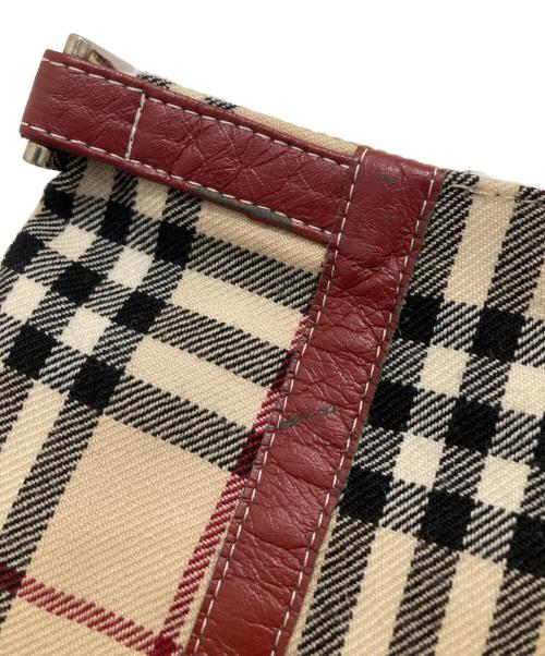 BURBERRY BLUE LABEL（バーバリー ブルー レーベル）BURBERRY BLUE LABEL (バーバリー ブルー レーベル) ノバチェック柄ミニスカート ベージュ サイズ:36の古着・服飾アイテム