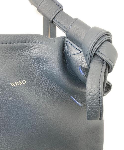 WAKO（ワコー）WAKO (ワコー) MANACO ムーンサック　0520070065 ネイビーの古着・服飾アイテム