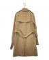 HYKE (ハイク) ライナー付きトレンチコート ベージュ サイズ:S：15000円
