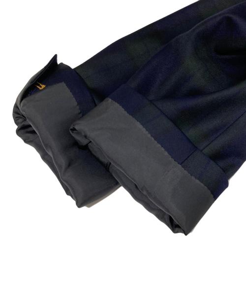 LORO PIANA（ロロピアーナ）LORO PIANA (ロロピアーナ) 段返し3Bテーラードジャケット　33K652 ネイビー×ダークグリーン サイズ:記載なしの古着・服飾アイテム