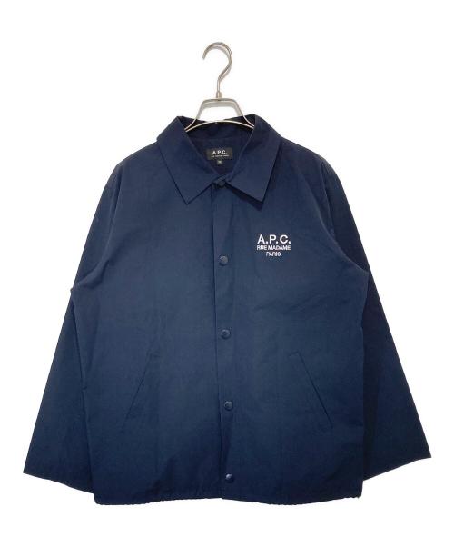 A.P.C.（アーペーセー）A.P.C. (アーペーセー) Raymond ブルゾン　レイモンド ネイビー サイズ:XSの古着・服飾アイテム