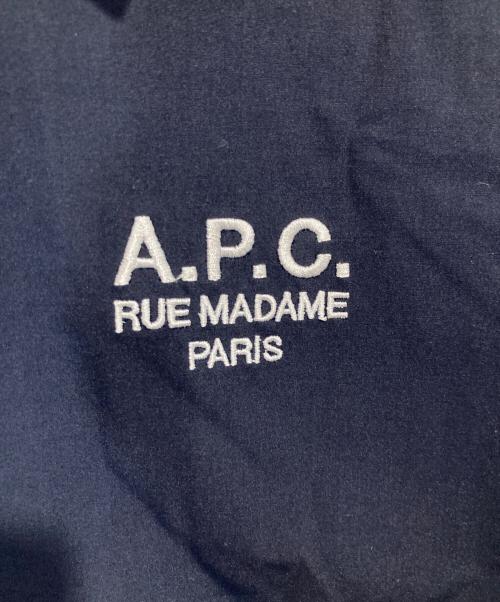 A.P.C.（アーペーセー）A.P.C. (アーペーセー) Raymond ブルゾン　レイモンド ネイビー サイズ:XSの古着・服飾アイテム