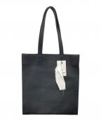 A×TOMORROW LANDエイス×トゥモローランド）の古着「別注シュリンクレザートートバッグ　69-03-14-03502」｜ブラック