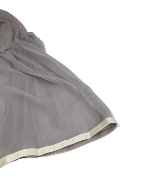 JILL BY JILLSTUART（ジル バイ ジルスチュアート）JILL BY JILLSTUART (ジル バイ ジルスチュアート) ホルターネックティアードワンピース グレー サイズ:FREEの古着・服飾アイテム