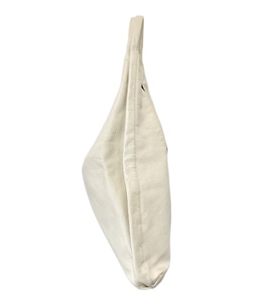 JIL SANDER（ジルサンダー）JIL SANDER (ジルサンダー) 00s アーカイブ / archive　レザーワンショルダーバッグ ホワイトの古着・服飾アイテム
