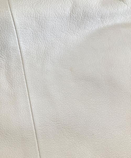 JIL SANDER（ジルサンダー）JIL SANDER (ジルサンダー) 00s アーカイブ / archive　レザーワンショルダーバッグ ホワイトの古着・服飾アイテム