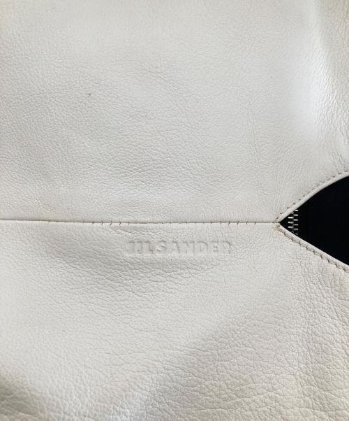 JIL SANDER（ジルサンダー）JIL SANDER (ジルサンダー) 00s アーカイブ / archive　レザーワンショルダーバッグ ホワイトの古着・服飾アイテム