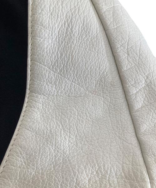 JIL SANDER（ジルサンダー）JIL SANDER (ジルサンダー) 00s アーカイブ / archive　レザーワンショルダーバッグ ホワイトの古着・服飾アイテム