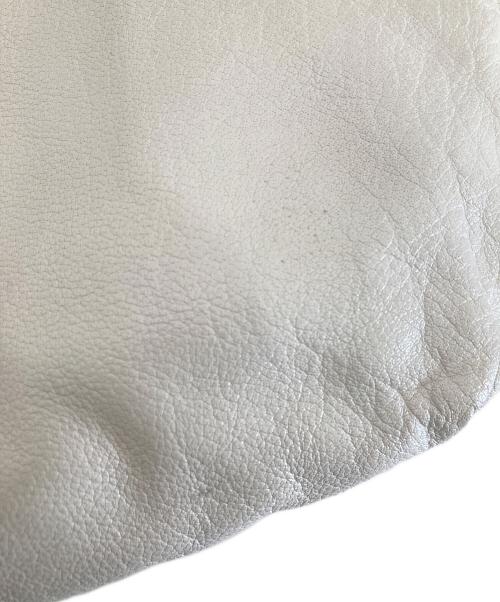JIL SANDER（ジルサンダー）JIL SANDER (ジルサンダー) 00s アーカイブ / archive　レザーワンショルダーバッグ ホワイトの古着・服飾アイテム