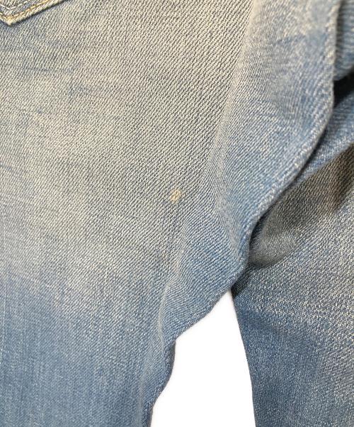 RAF BY RAF SIMONS（ラフバイ ラフシモンズ）RAF BY RAF SIMONS (ラフバイ ラフシモンズ) Distressed Jeans ディストレスドジーンズ J020 D204 ブルー サイズ:W29の古着・服飾アイテム