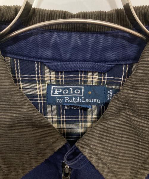 POLO RALPH LAUREN（ポロ・ラルフローレン）POLO RALPH LAUREN (ポロ・ラルフローレン) 90’s スイングトップ ネイビー サイズ:Lの古着・服飾アイテム