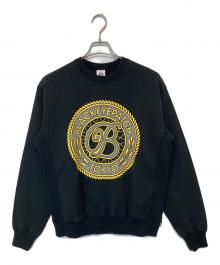 BlackEyePatch（ブラックアイパッチ）の古着「REFLECTIVE VINTAGE B EMBLEM CREW SWEAT 	BEPSS26CS12」｜ブラック