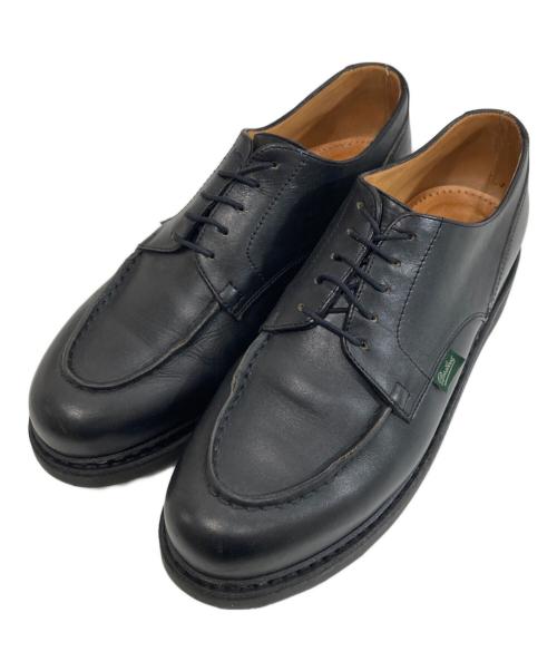 PARABOOT（パラブーツ）PARABOOT (パラブーツ) CHAMBORD Uチップ レザーシューズ　チャンボード ブラック サイズ:8.5の古着・服飾アイテム