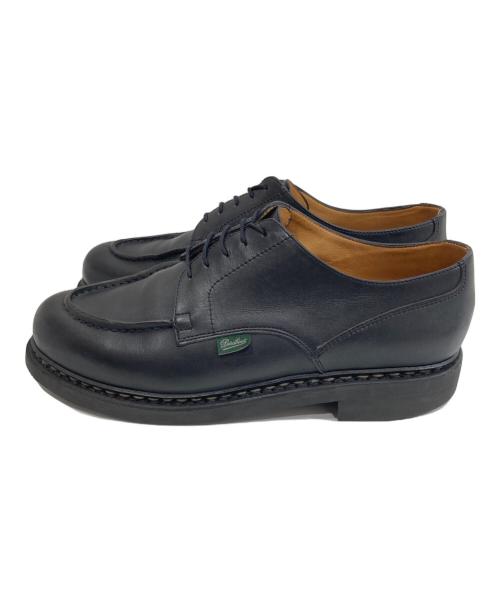 PARABOOT（パラブーツ）PARABOOT (パラブーツ) CHAMBORD Uチップ レザーシューズ　チャンボード ブラック サイズ:8.5の古着・服飾アイテム