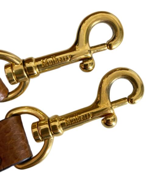 MULBERRY（マルベリー）MULBERRY (マルベリー) ミニ ジップド ベイズウォーター バッグ　HH8730 ブラウンの古着・服飾アイテム