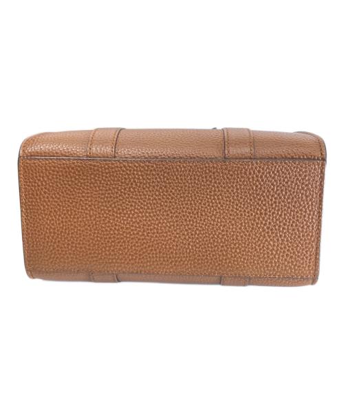 MULBERRY（マルベリー）MULBERRY (マルベリー) ミニ ジップド ベイズウォーター バッグ　HH8730 ブラウンの古着・服飾アイテム